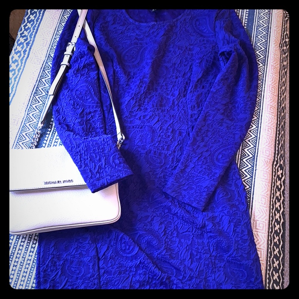 Blue/Purple Textured H&M Dress